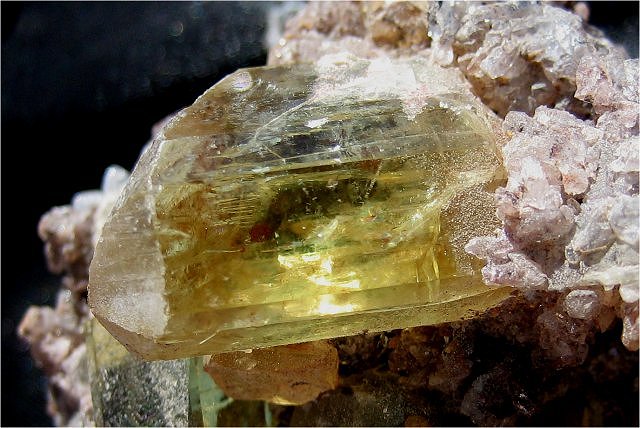 Apatite Mexico Yellow Green Crystal