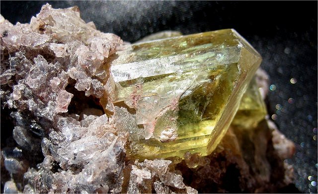 Apatite Mexico Yellow Green Crystal