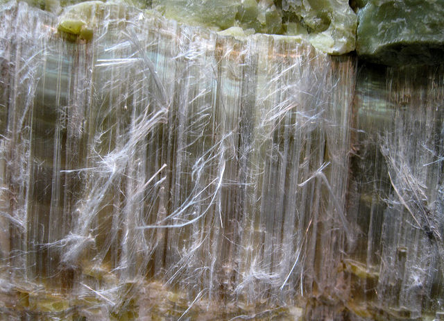 Asbestos -Chrysotile - White Fibers