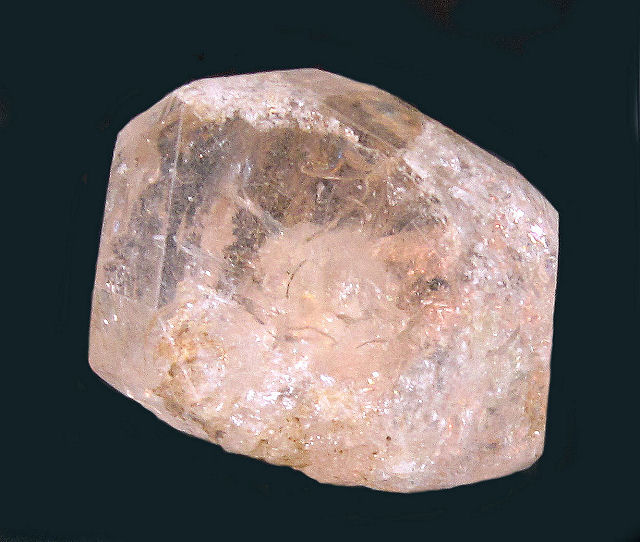 beryl-morganite-pink crystal