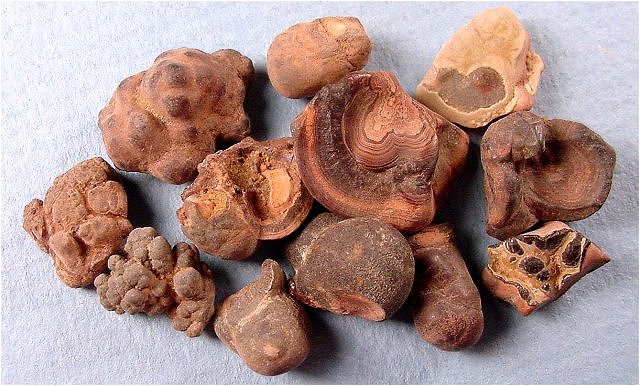 Cassiterite - Rounded Brown Pellets - Wood Tin