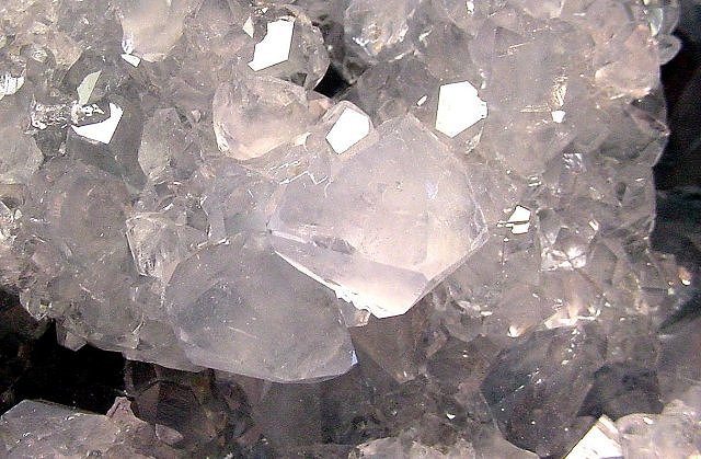 celestite-colorless crystals-Madagascar