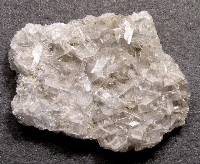 celestite-white crystalline mass-Clay Center Ohio