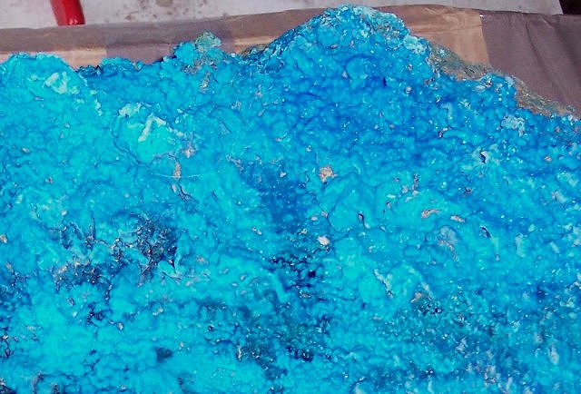 chalcanthite-light blue-massive