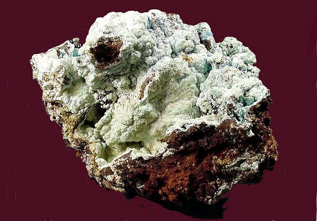 Chalcoalumite – White – Botryoidal – Bisbee Az