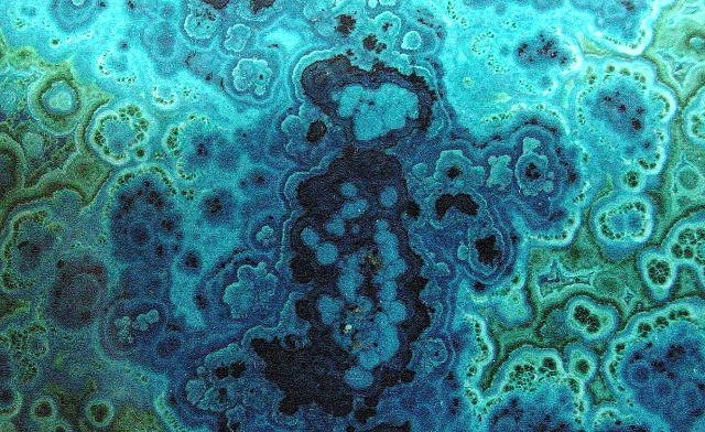 Chrysocolla - Blue Banded - Bagdad Arizona