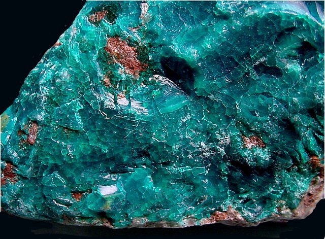 Chrysocolla - Blue - Glassy - Morenci Arizona