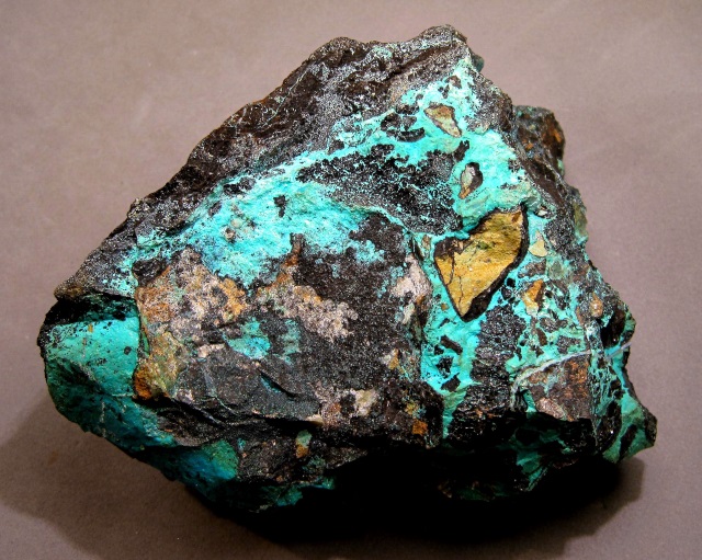 Chrysocolla - Blue In Breccia