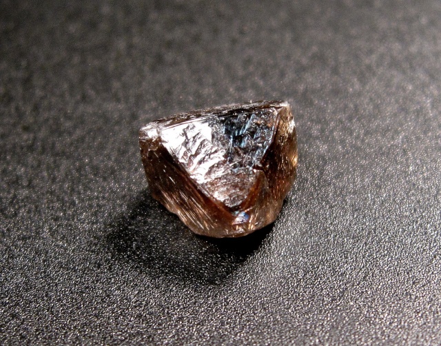 Diamond - Brown Octahedron Crystal