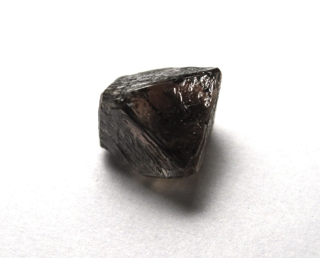 diamond-brown octahedron crystal