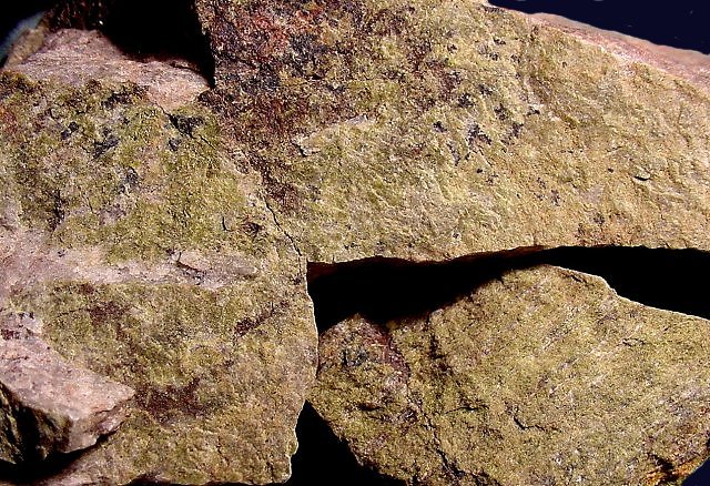 epidote-light yellow green-massive-Arizona