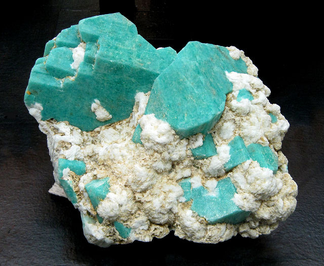feldspar-microcline-amazonite crystals-Colorado
