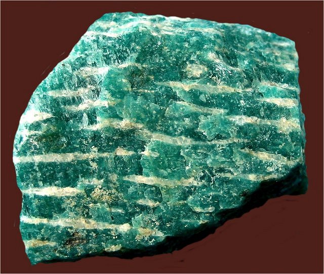 feldspar-microcline-amazonite-perthitic structure