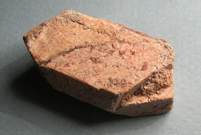 Feldspar – Orthoclase - Carlsbad Twinned Crystals
