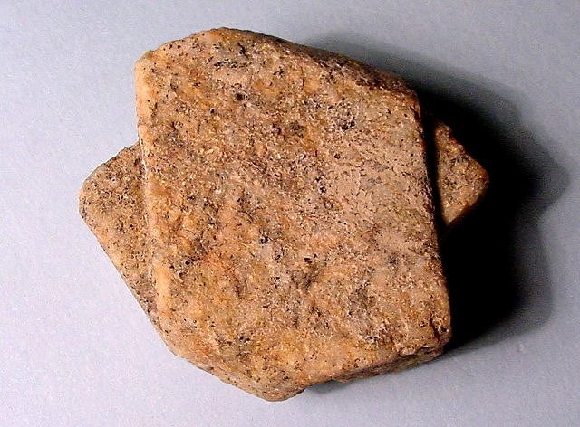 feldspar-orthoclase-twinned crystal