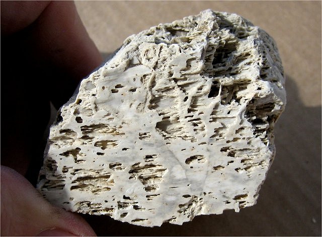 feldspar-orthoclase-white pitted crystal-Pala California