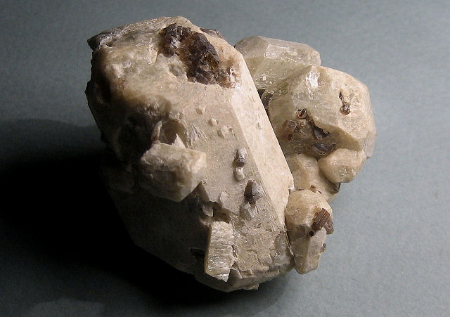 feldspar-white crystals