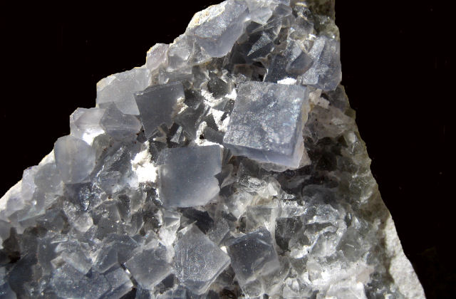 fluorite-cubic crystals-pale blue