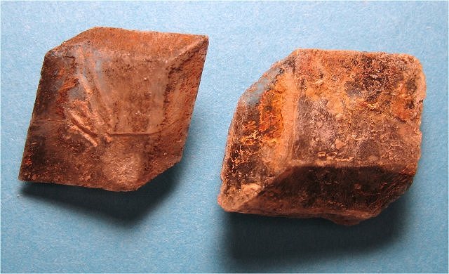 glauberite-brown crystals