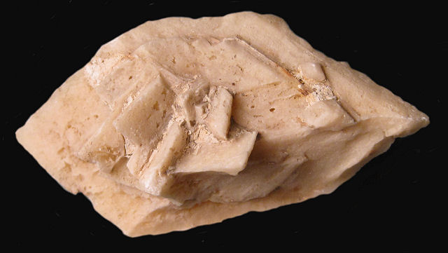 glauberite-white crystal cluster