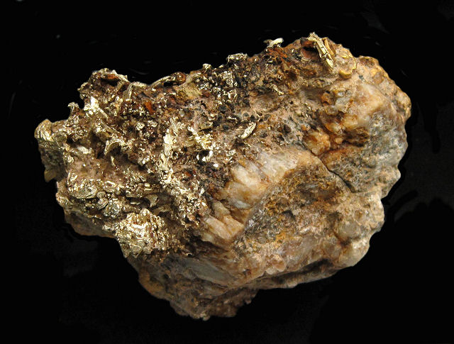 gold-on quartz