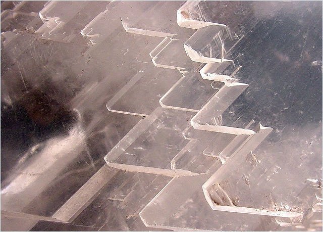 gypsum-selenite-crystal terminations
