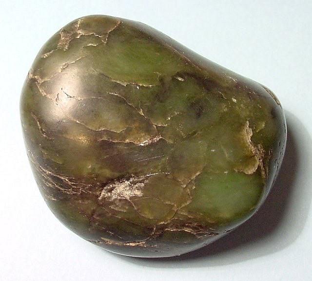 jade-dark green beach pebble-California