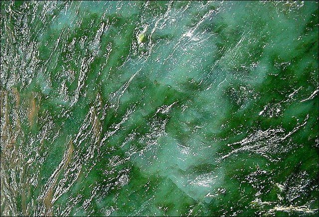 jade-green shiny surface-California