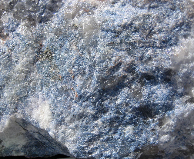 lepidolite light blue massive