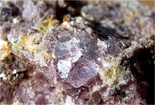 lepidolite pale lavender crystals Pala California
