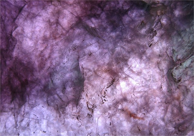 lepidolite translucent pinkish purple