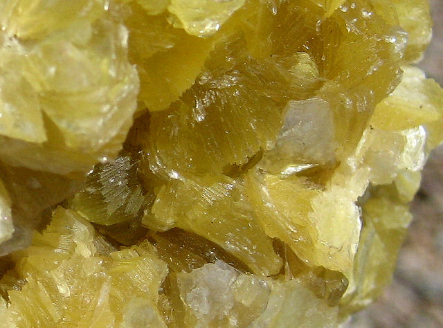 lepidolite yellow mica crystals rare