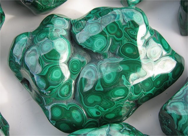 malachite-green-polished surface-Africa-3223