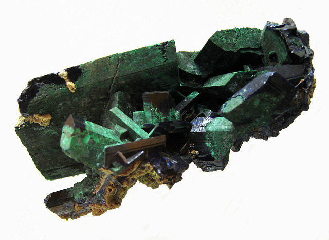 malachite-green replacing blue azurite crystals-2812