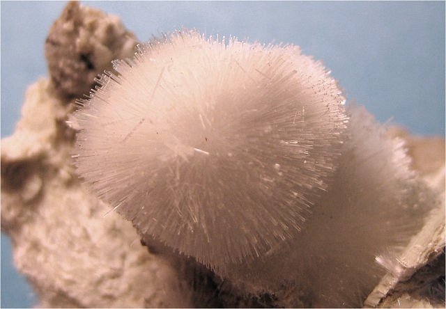 okenite-white fuzzy sphere