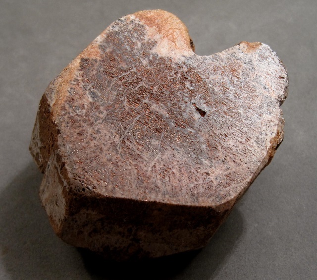 orthoclase-light brown crystal