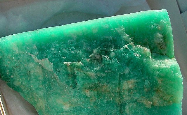 orthoclase-microcline-amazonite crystal