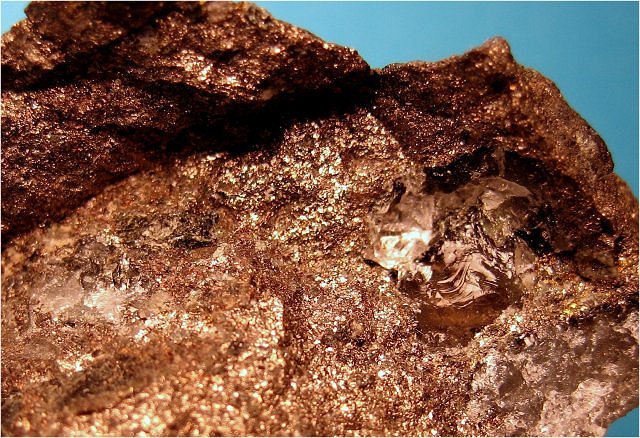 pentlandite-brown metallic luster-massive