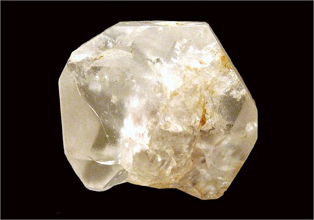 phenakite-white yellow translucent crystal