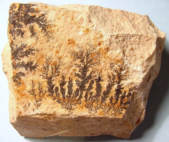 psilomelane black dendrites