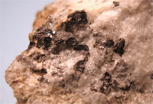 pyrargyrite-black specks on white