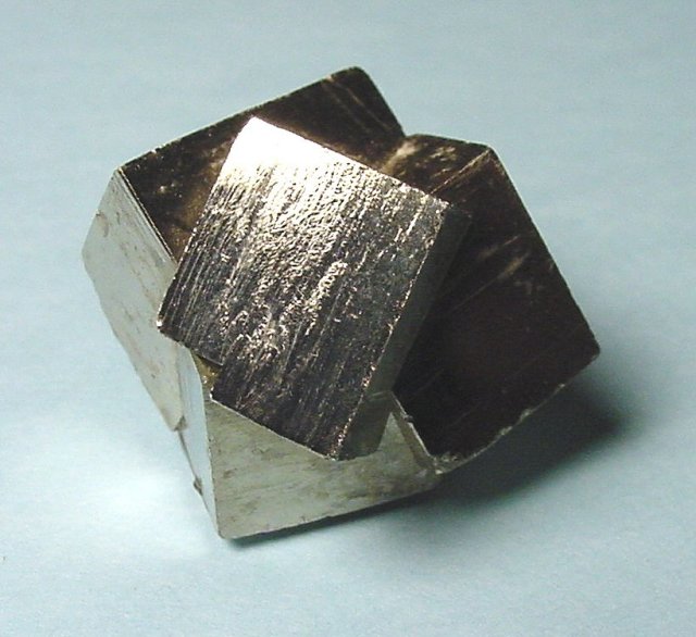 pyrite cubic crystals
