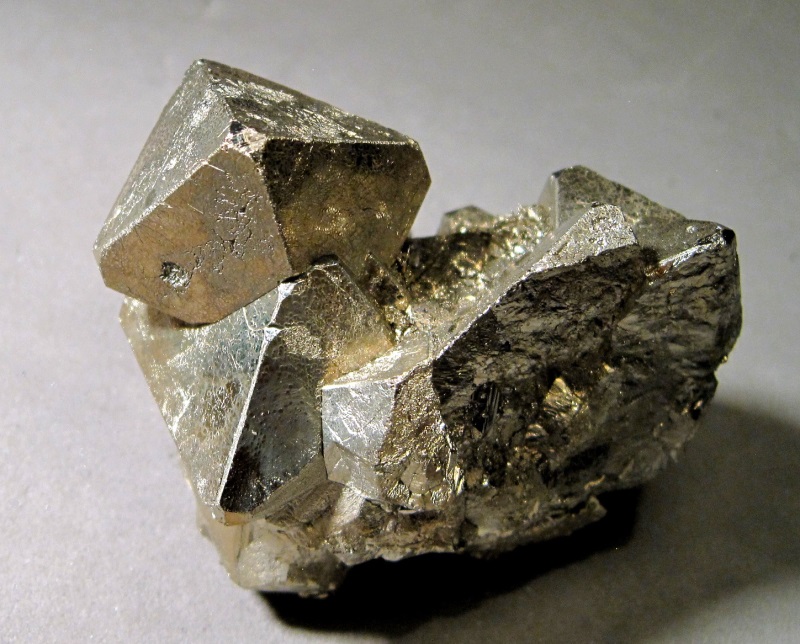 pyrite octahedron crystals Peru