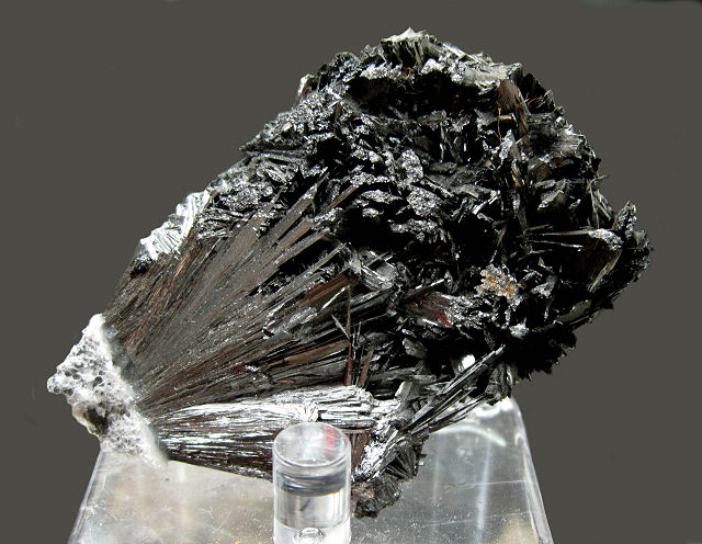 Ramsdellite Black Acicular Bundle Of Crystals