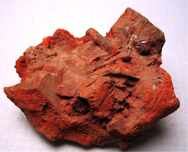Ramsdellite Reddish Brown Coated Crystals