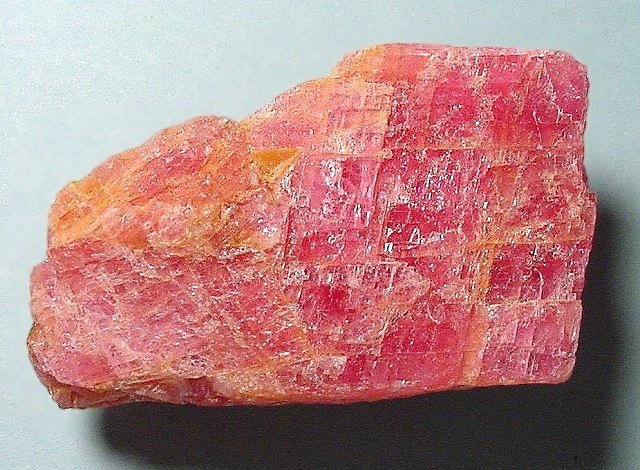 Rhodochrosite Pink Cleavage Surface