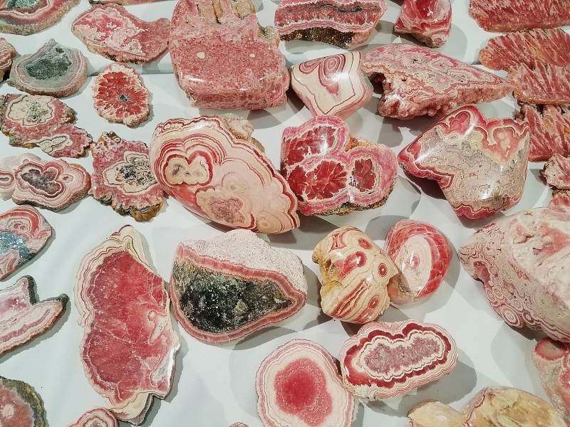 Rhodochrosite Pink Polished Cave Formation Specimen