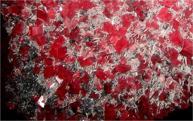 Rhodochrosite Red Crystals