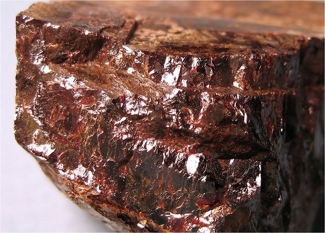 Rutile - Reddish Brown Fractured Surface
