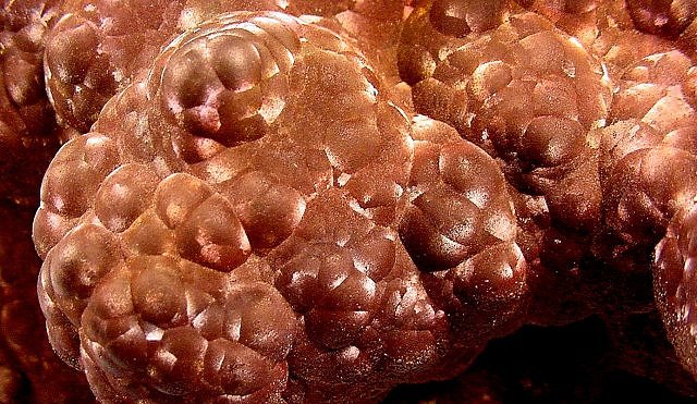 siderite-brown iridescent-botryoidal-Bisbee